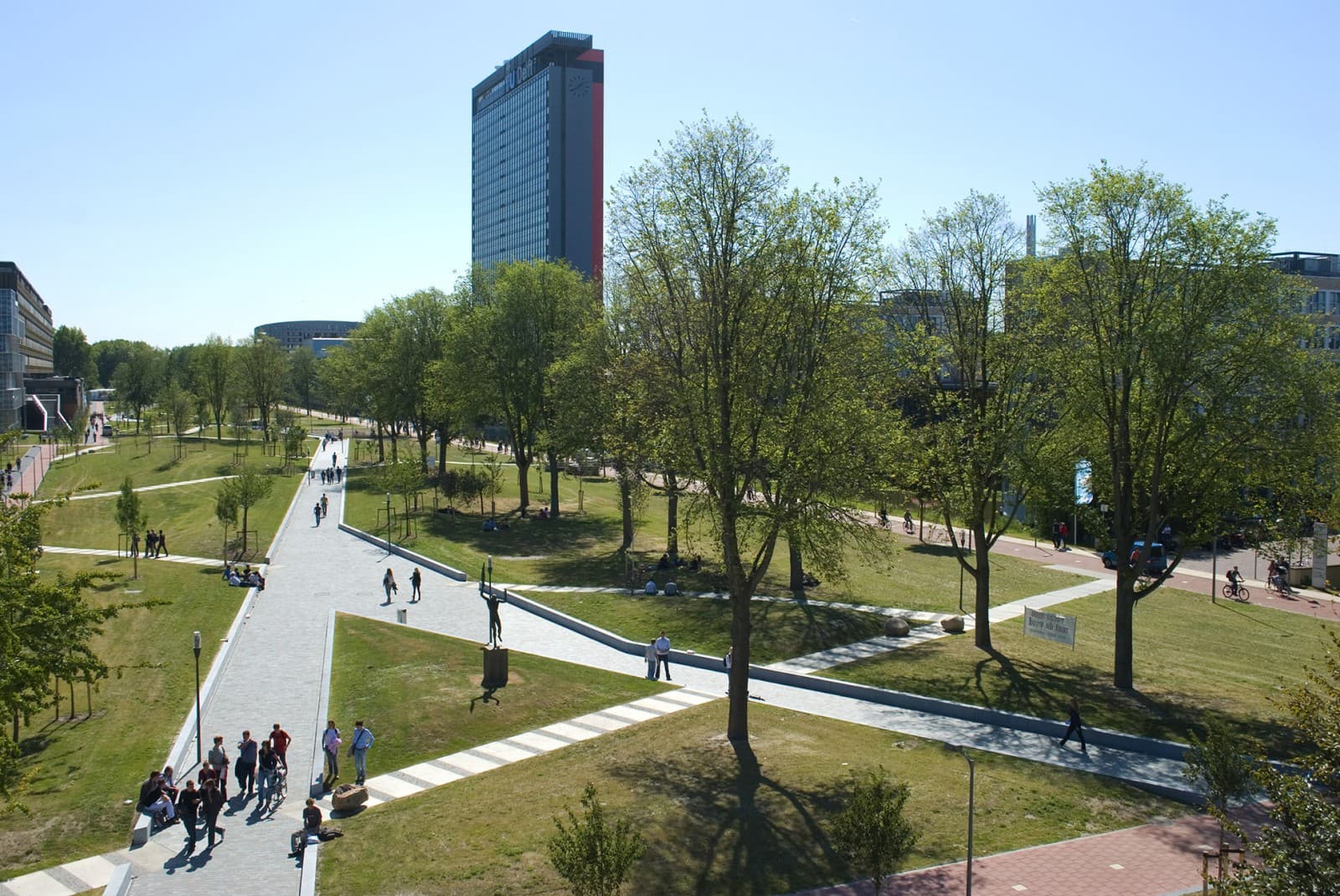 Delft University of Technology campus