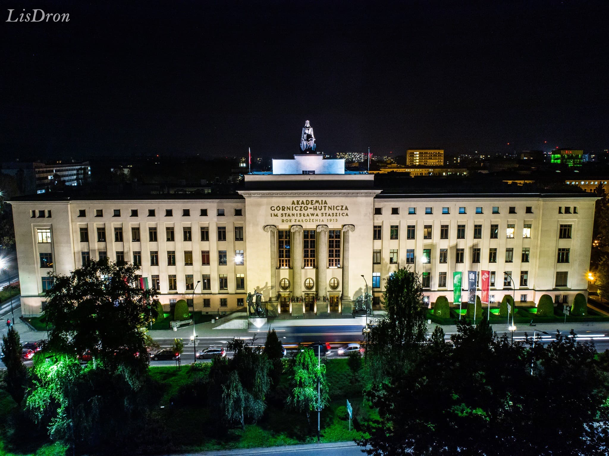 AGH University of Krakow campus