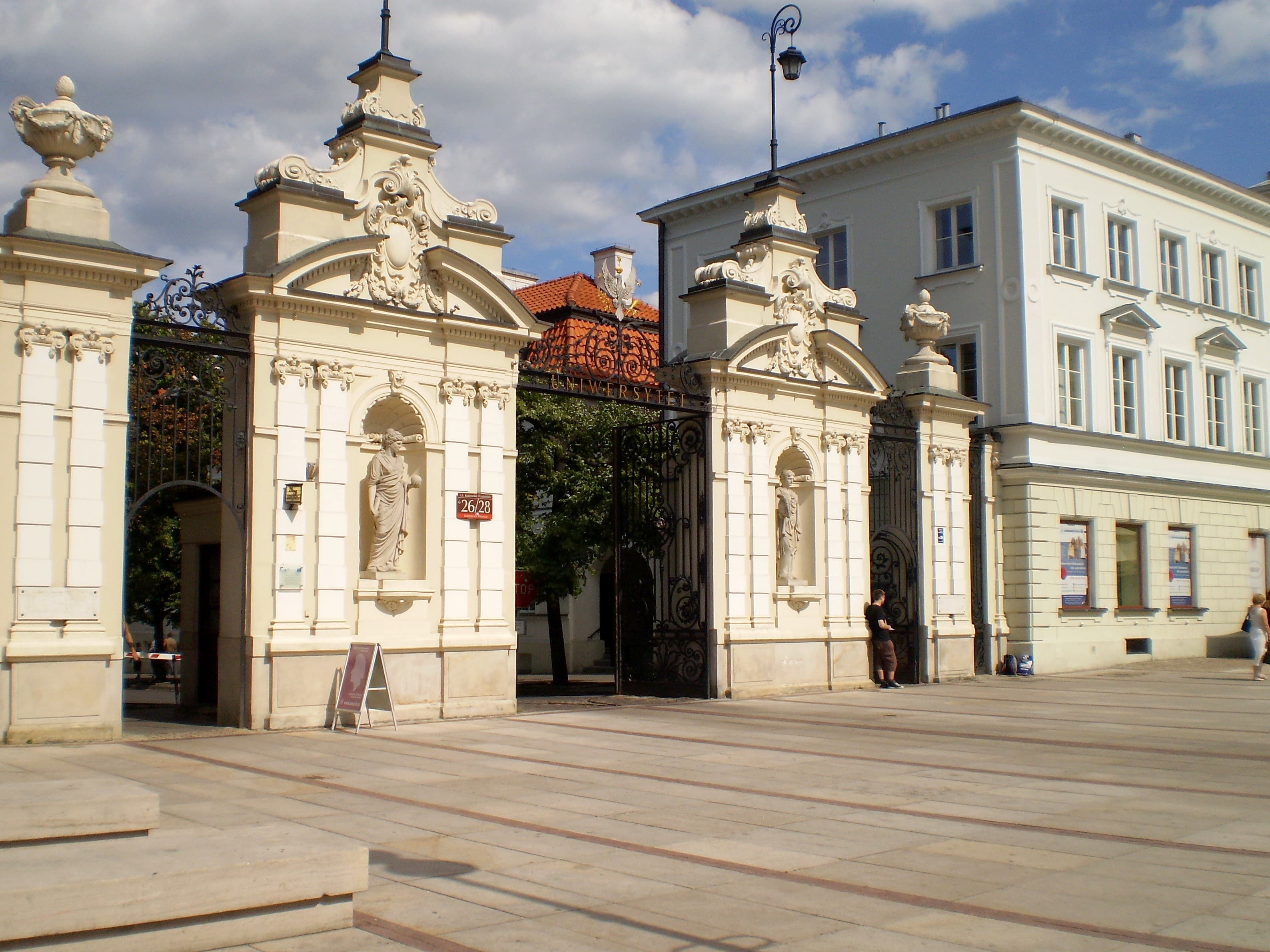 University of Warsaw campus