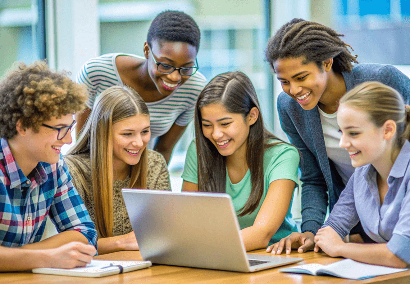 Students at a Leverage Edu experience centre